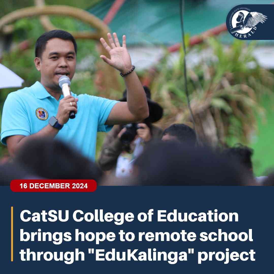 CatSU College of Education brings hope to remote school through “EduKalinga” project