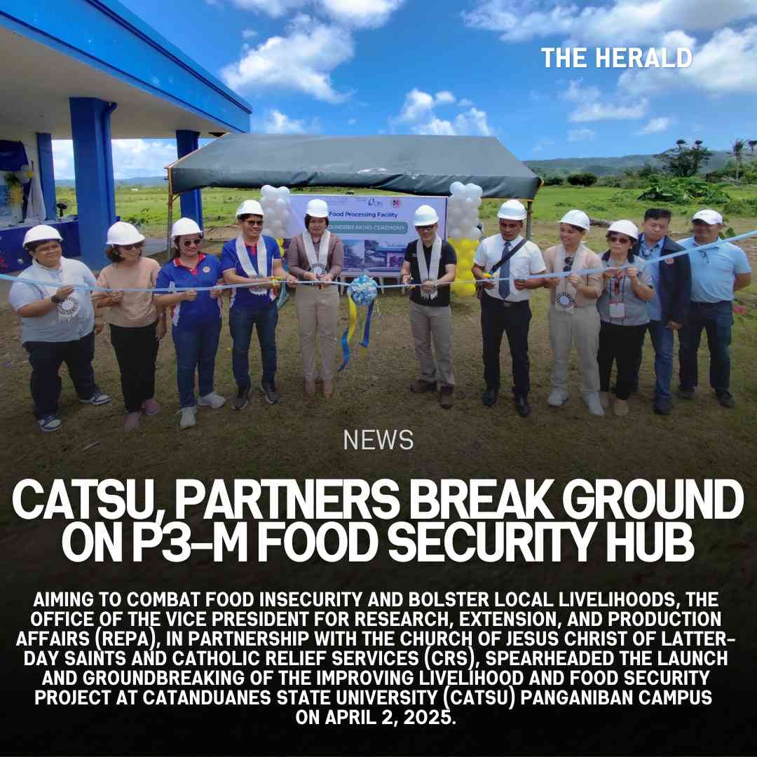 CATSU, PARTNERS BREAK GROUND ON P3-M FOOD SECURITY HUB