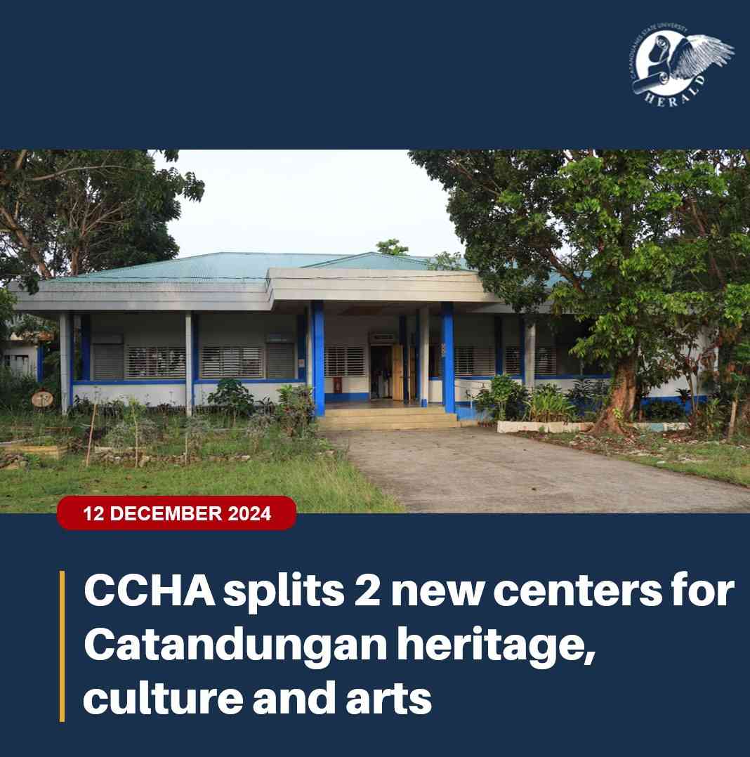 CCHA splits 2 new centers for Catandungan heritage, culture and arts