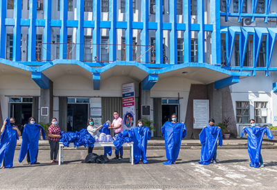 CatSU hands-over PPE’s to CMS