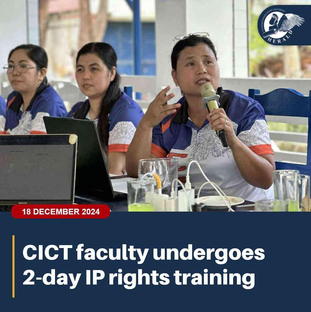 CICT Faculty undergoes 2-day IP rights training