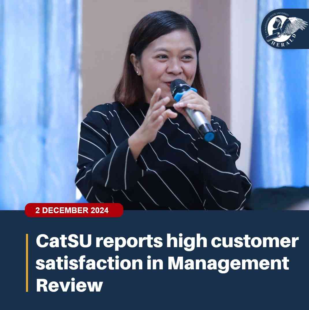CatSU reports high customer satisfaction in Management review