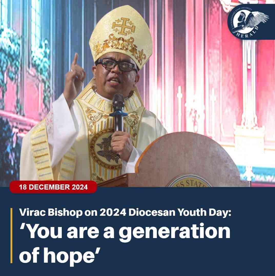 Virac Bishop on 2024 Diocesan Youth Day: “You are a generation of hope”